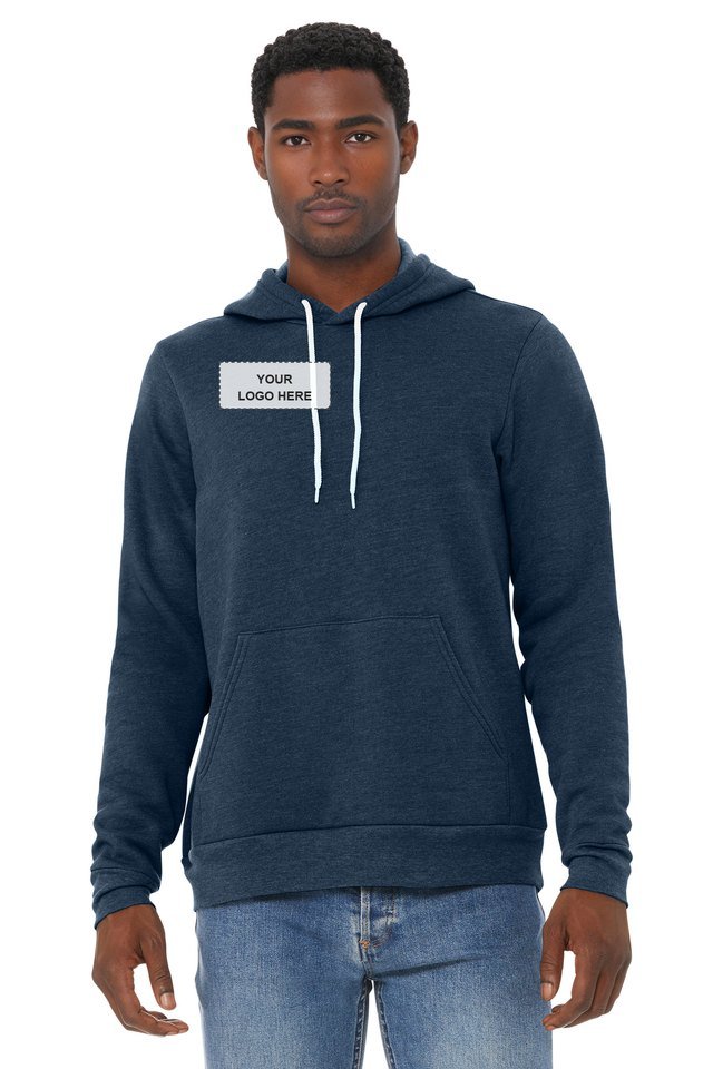 Bella + Canvas BC3719 Unisex Sponge Fleece Pullover Hoodie