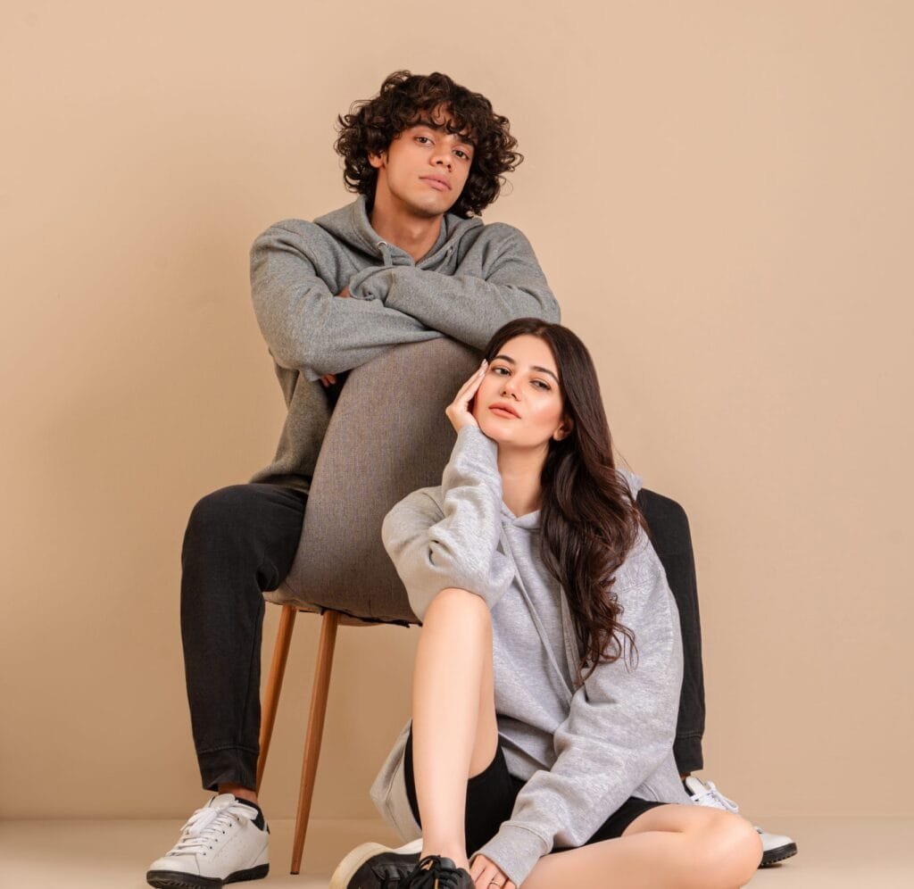 Blank Graphite Sweatshirts Unisex